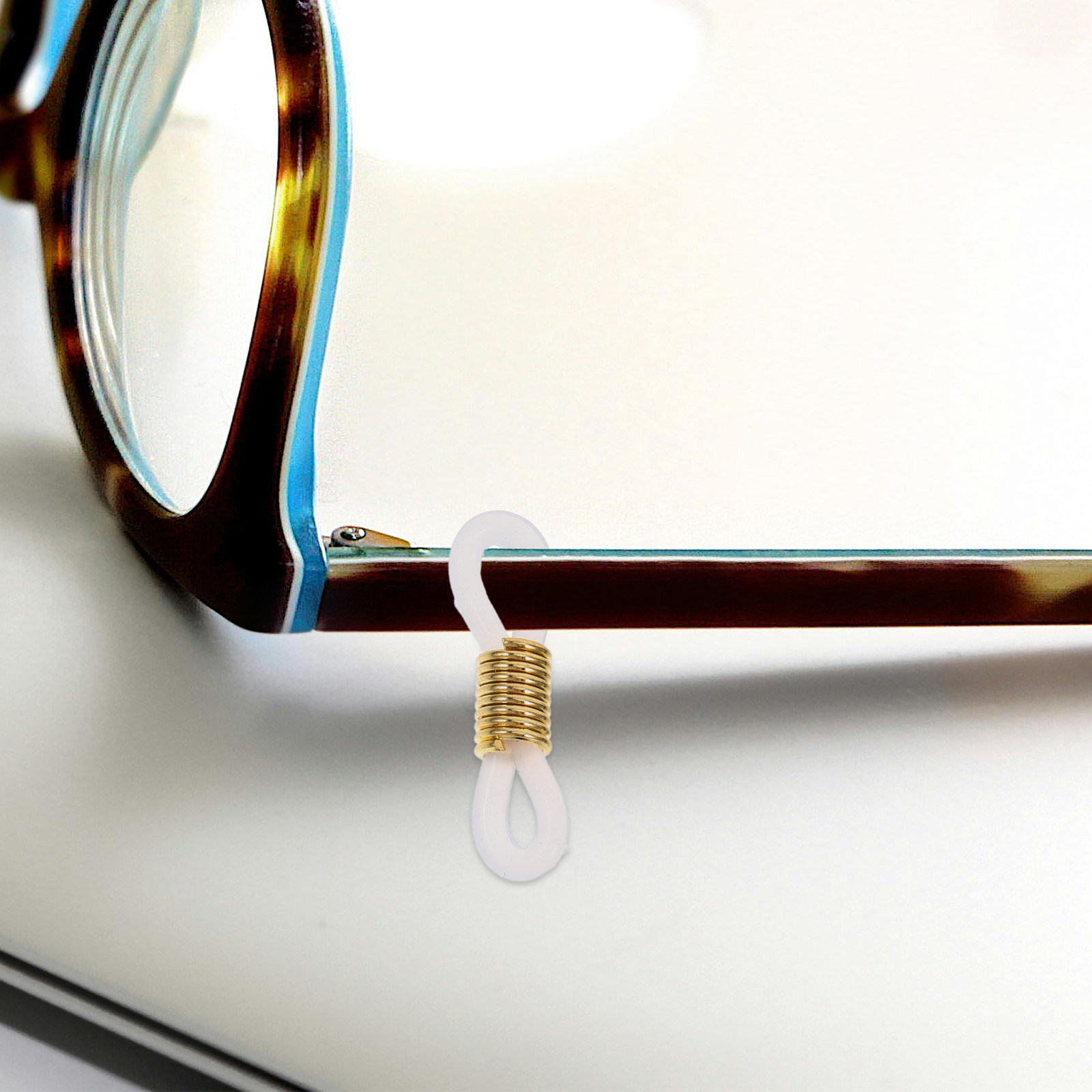 Sunglass Retainer Cord - 100 buah ujung rantai kacamata, terbuat